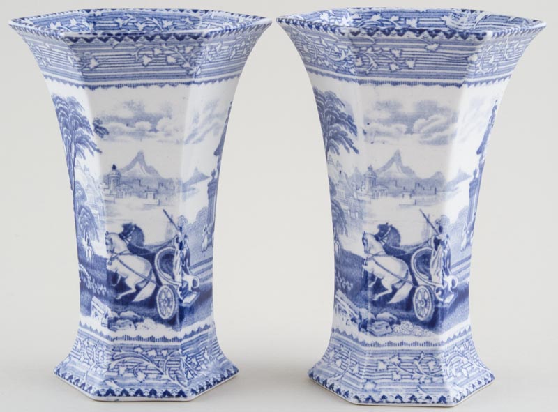 Vases pair of c1900